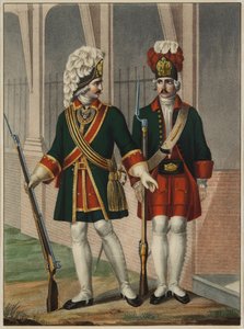 Grenadierzy Pułku Preobrażenskiego w latach 1732-1738, początek lat 40. XIX wieku