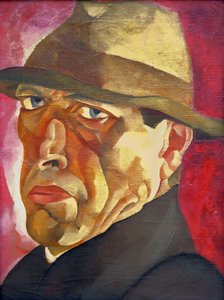 Autoportret, ok. 1920. autorstwa Boris Dmitryevich Grigoriev
