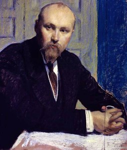 Portret Nikolay Rerich (1874-1947) 1913 (pastel na tekturze)
