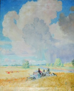 Lato, 1922 autorstwa Boris Mikhailovich Kustodiev