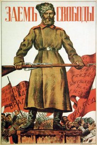 Pożyczka Wolności autorstwa Boris Mikhailovich Kustodiev