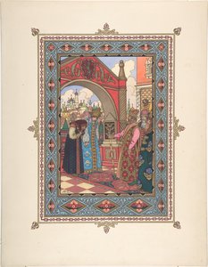 Ilustracja do bajki Wasylisa Piękna, ok. 1930 r. 1925