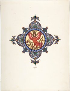 Ognisty ptak jako Cariewna - Ognisty ptak jako Cariewna – Zvorykin, Boris Vasilievich (1872-po 1935), c. 1925 - Litografia kolorowa - kolekcja prywatna autorstwa Boris Vasilievich Zvorykin