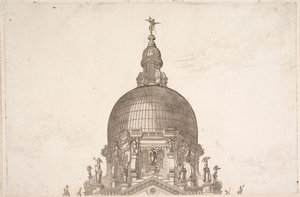 Procesja do Santa Maria della Salute 1631 autorstwa Boschini