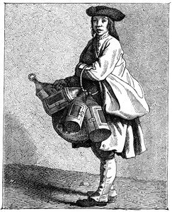 Kupiec latarni, 1737-1742. autorstwa Bouchardon