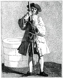 Oczyszczacz studni, 1737-1742. autorstwa Bouchardon
