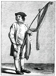Moje piękne sznurowadła do butów!, 1737-1742. autorstwa Bouchardon