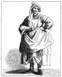 Kobieta sprzedająca stare kapelusze, 1737-1742.