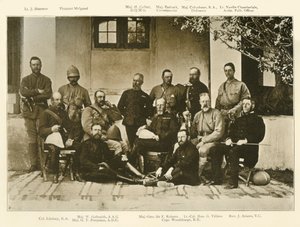 Sztab generała Robertss, wyprawa Kandahar, ok. 1880, 1901. autorstwa Bourne and Shepherd