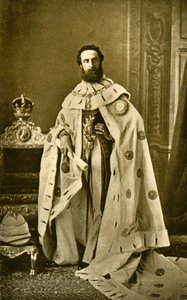Lord Lytton, ok. 1877, 1901. autorstwa Bourne and Shepherd