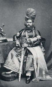 Maharadża Panab, prezydentura Bombaju, 1902