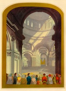 „Nabożeństwo w katedrze św. Pawła”, ok. 1850, 1947.