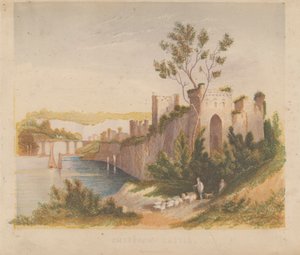 Zamek Chepstow autorstwa Bradshaw and Blacklock