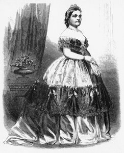 Pani Lincoln, ok. 1860.