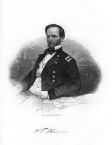 William Tecumseh Sherman, generał Unii, 1862-1867.