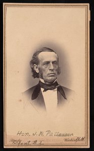 Portret Jamesa Willisa Pattersona 1823-1893, przed 1869.