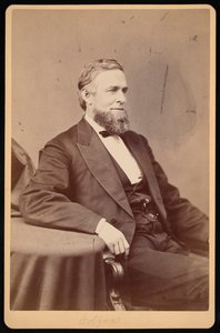 Portret Schuyler Colfax 1823-1885, przed 1885.