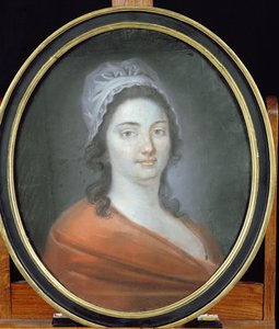Charlotte Corday (1768-93) 1793 (pastel na papierze) autorstwa Brars