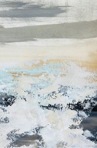 Abstrakcyjne fale oceaniczne autorstwa Breanna Megan Studio