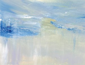 Spokojny ocean – abstrakcja