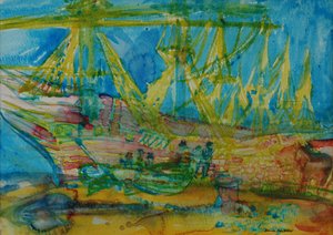 Marynarze z koniem (wc na papierze) autorstwa Brenda Brin Booker