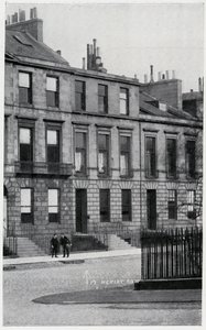 17, Heriot Row, dom Roberta Louisa Stevensona i jego rodziny w Edynburgu autorstwa British Photographer