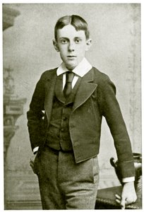 Aubrey Beardsley, w wieku 13 lat autorstwa British Photographer