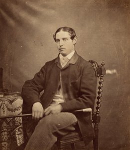 Portret mężczyzny, ok. 1855 (zdjęcie) autorstwa British Photographer