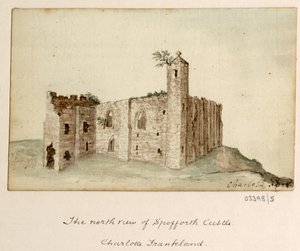 Cykl szkiców, widoków w Wielkiej Brytanii, na kontynencie iw Ameryce 1772-1778 (akwarela) autorstwa British School