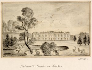 Seria szkiców, widoków w Wielkiej Brytanii, na kontynencie iw Ameryce 1772-1778 (rysunek) autorstwa British School