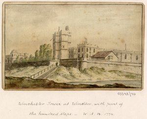 Cykl szkiców, widoków w Wielkiej Brytanii, na kontynencie iw Ameryce 1772-1778 (akwarela) autorstwa British School