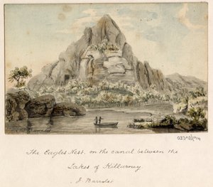 Cykl szkiców, widoków w Wielkiej Brytanii, na kontynencie iw Ameryce 1772-1778 (akwarela) autorstwa British School