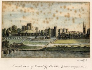 Cykl szkiców, widoków w Wielkiej Brytanii, na kontynencie iw Ameryce 1772-1778 (akwarela) autorstwa British School