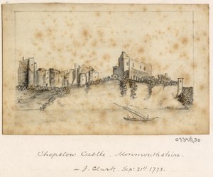 Cykl szkiców, widoków w Wielkiej Brytanii, na kontynencie iw Ameryce 1772-1778 (akwarela) autorstwa British School