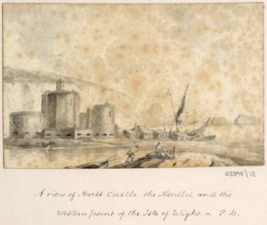 Cykl szkiców, widoków w Wielkiej Brytanii, na kontynencie iw Ameryce 1772-1778 (akwarela) autorstwa British School
