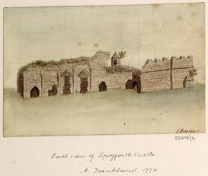 Uma série de esboços, vistas na Grã-Bretanha, no continente e na América 1772-1778 (aquarela)polonês autorstwa British School
