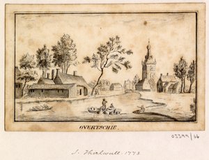 Seria szkiców, widoków w Wielkiej Brytanii, na kontynencie iw Ameryce 1772-1778 (rysunek) autorstwa British School
