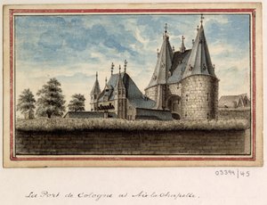 Cykl szkiców, widoków w Wielkiej Brytanii, na kontynencie iw Ameryce 1772-1778 (akwarela) autorstwa British School