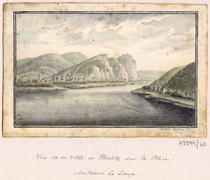 Cykl szkiców, widoków w Wielkiej Brytanii, na kontynencie iw Ameryce 1772-1778 (akwarela) autorstwa British School