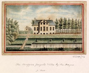Cykl szkiców, widoków w Wielkiej Brytanii, na kontynencie iw Ameryce 1772-1778 (akwarela) autorstwa British School