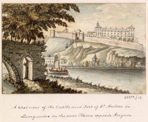Cykl szkiców, widoków w Wielkiej Brytanii, na kontynencie iw Ameryce 1772-1778 (akwarela) autorstwa British School