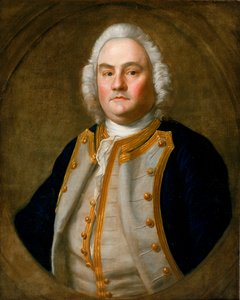 Kapitan Justinian Nutt (około 1710-59) autorstwa British School