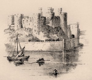 Zamek Conwy autorstwa British School