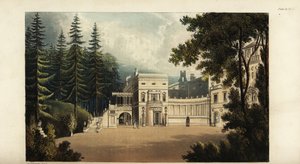 Deepdene, Surrey, siedziba bankiera Thomasa Hope autorstwa British School
