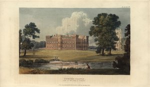 Zamek Enmore, Somerset, siedziba hrabiego Egmont. autorstwa British School