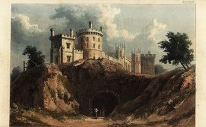 Enmore Castle, Somerset, siedziba 3. hrabiego Egmont autorstwa British School