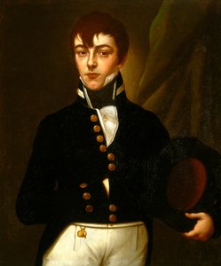 Midshipman Robert Deans (1790-1867) autorstwa British School