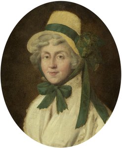 Portret Hannah More, ok. 1800 (olej na tekturze) autorstwa British School