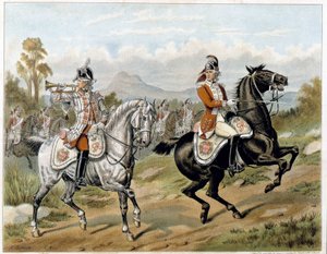 17. Light Dragons (New Lancers), w Ameryce 1775 - w „Młodzi ludzie Harpera” autorstwa British School