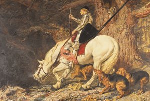 W Twoje ręce, Panie autorstwa Briton Riviere